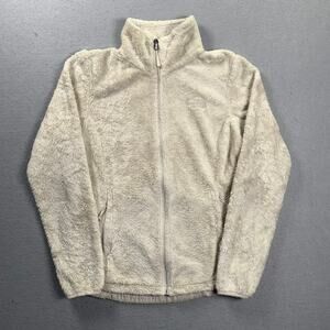 The North Face Osito Fleece Jacket Women’s Small Full Zip High Pile Cream